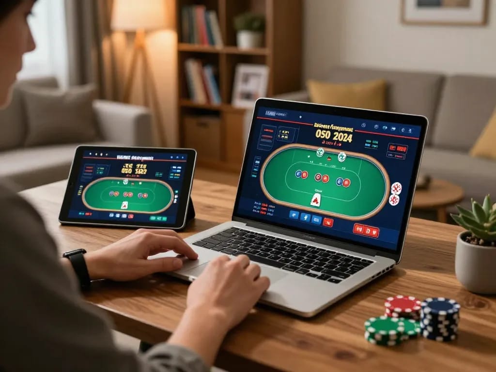 Experience high-stakes poker strategies at https://play-hbet.com/ with engaging gameplay and cozy home ambiance