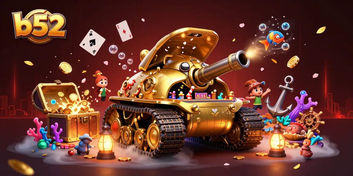Experience thrilling games with b52 in a vibrant, dynamic casino atmosphere full of excitement.