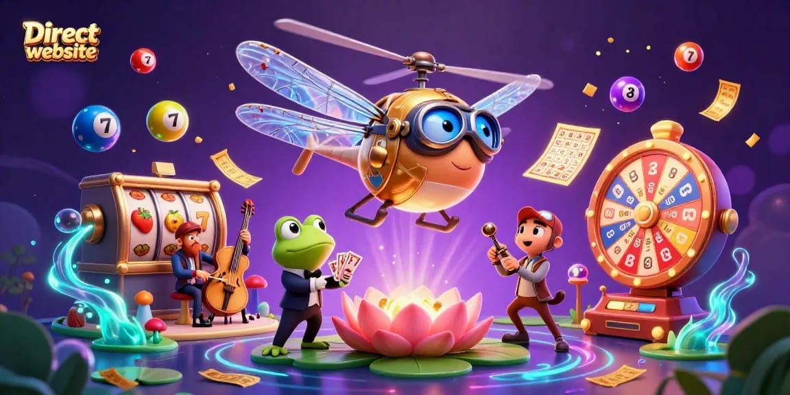 Experience winning at the Direct website with exciting slots and vibrant casino visuals.