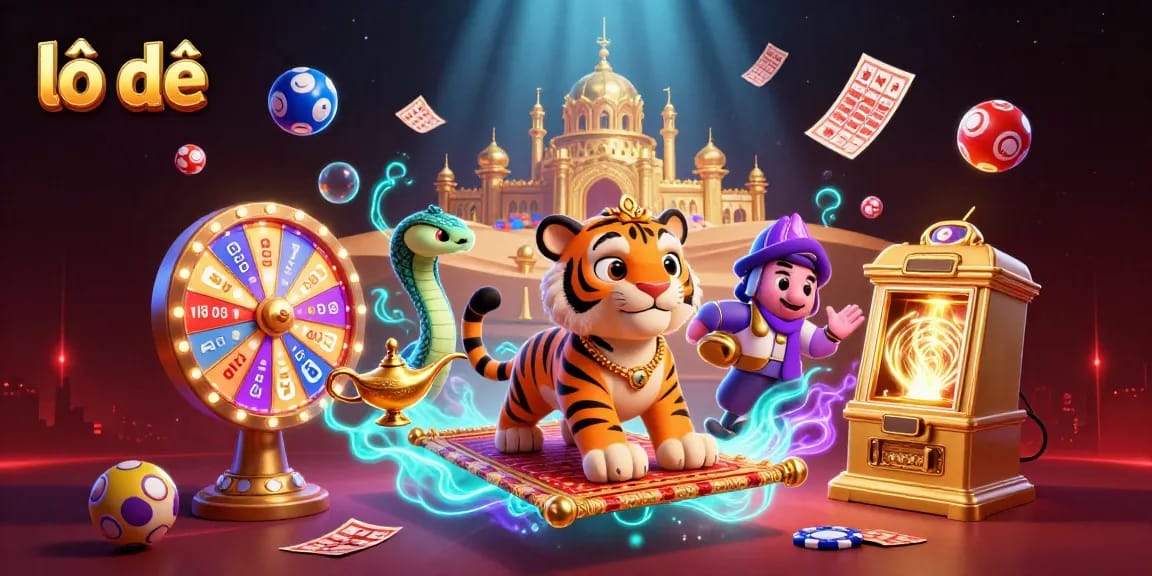 Spin lottery balls and winning strategies in lô đề gambling excitement.