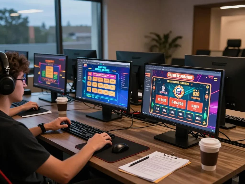 GO8 CAPITAL online gaming scene showcasing strategic gameplay at home.