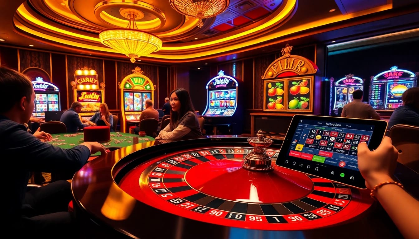 Experience thrilling gameplay at tg88 casino with vibrant roulette and colorful chips.