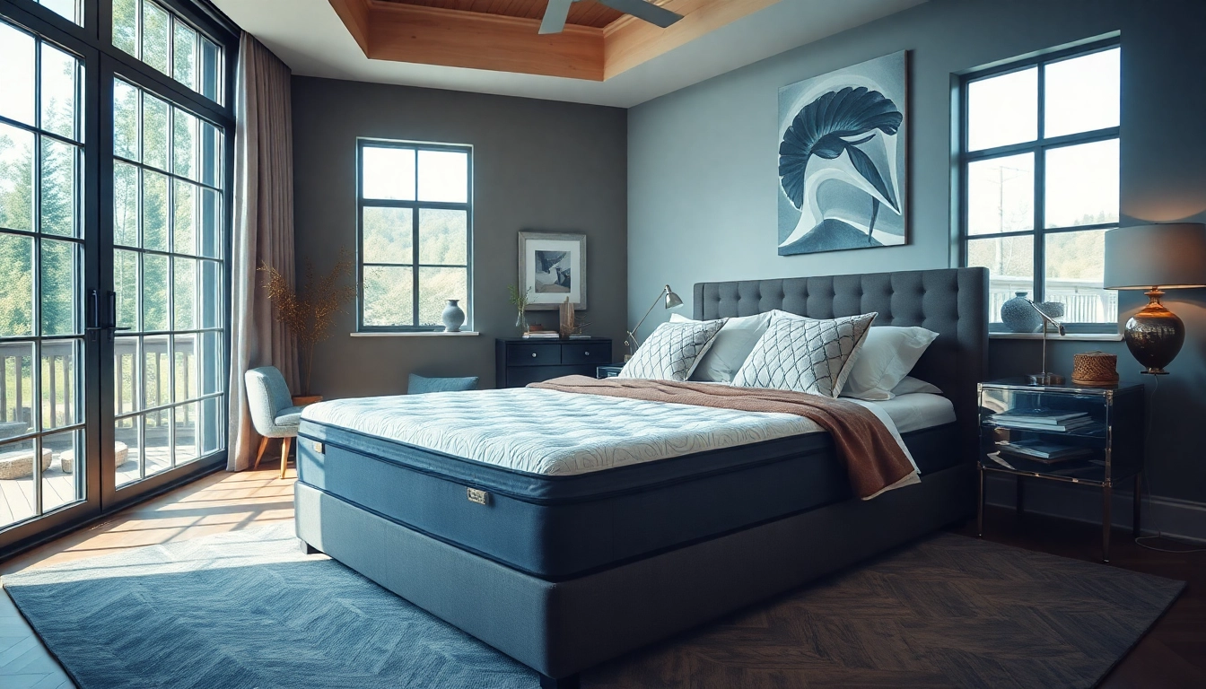 Showcasing the best mattress for heavy people in a luxurious bedroom interior designed for comfort and support.