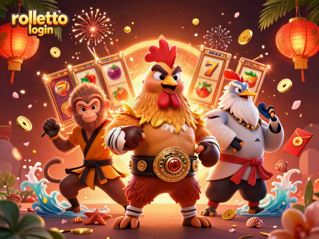 Experience the thrill with rolletto login, featuring a vibrant casino scene packed with action and excitement.