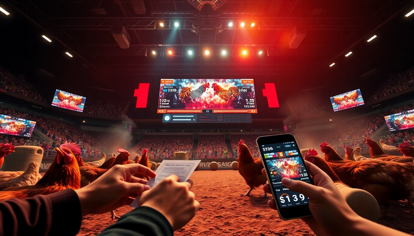 Experience live chicken fights at sv368win.live with vibrant graphics and exciting betting options.