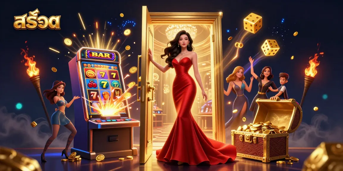 Experience the thrill of สล็อต with dazzling jackpots, stunning visuals, and vibrant casino elements.