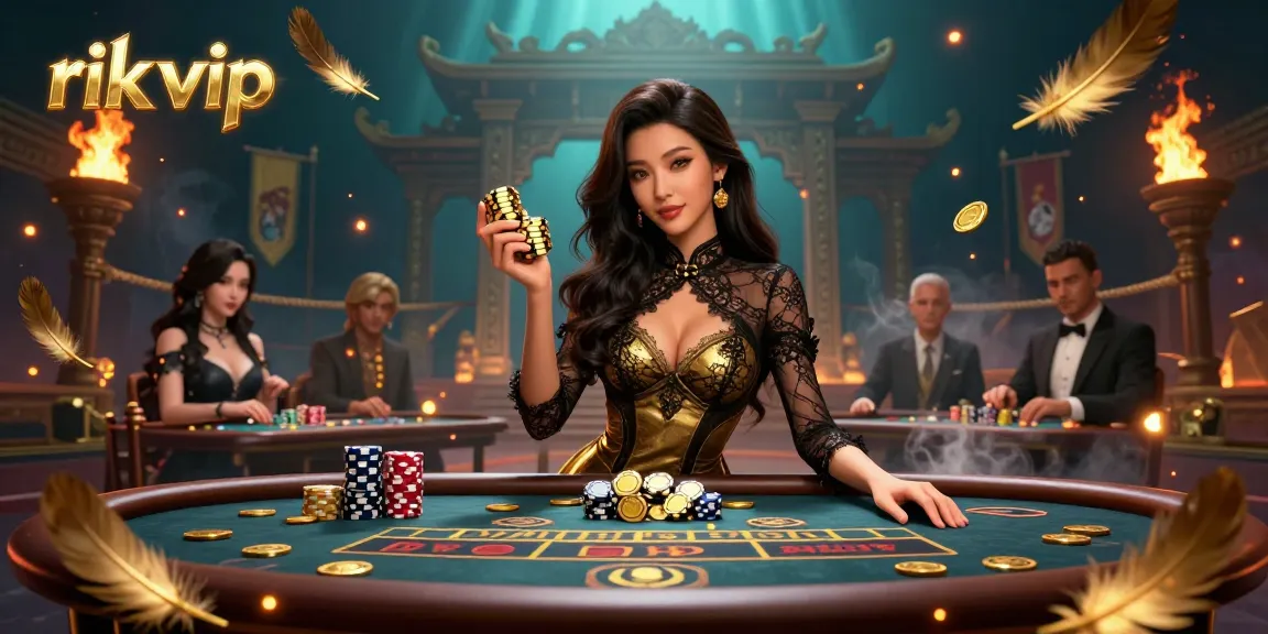 Engage with thrilling high-stakes gaming action at rik vip with glamorous play at a VIP baccarat table.