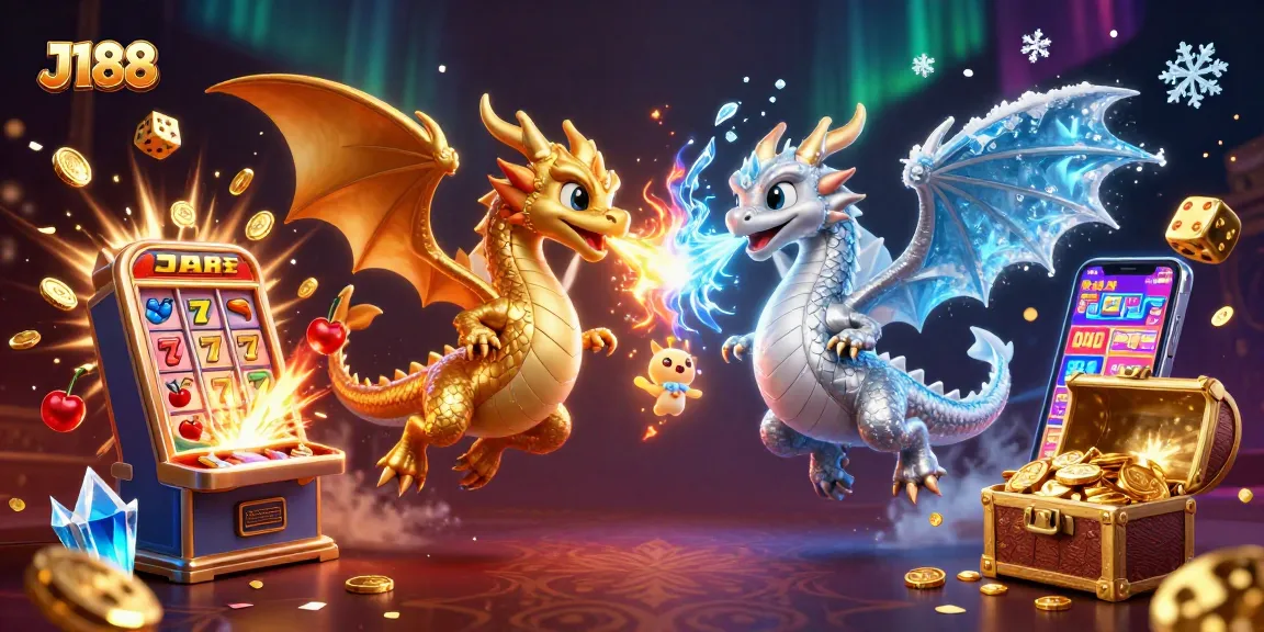 Play big with J188 jackpots featuring dragon-themed slot adventures and a treasure explosion.
