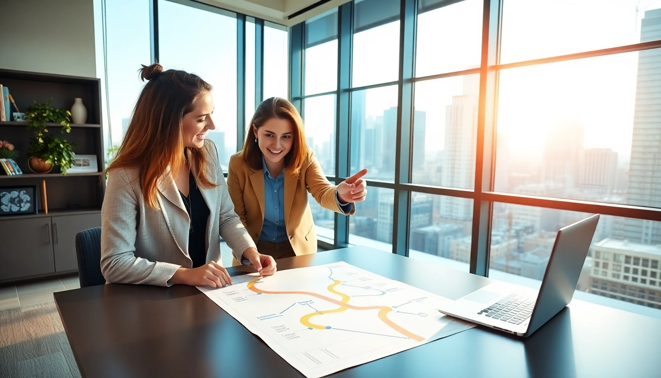 How to find my perfect career path with expert guidance in a bright office.