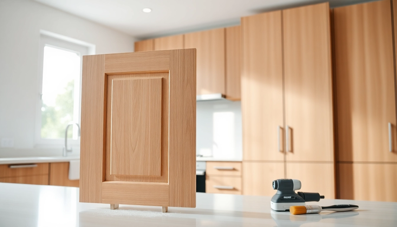 Transform your space with expert cabinet refacing Clearwater FL services, showcasing a modern kitchen upgrade.
