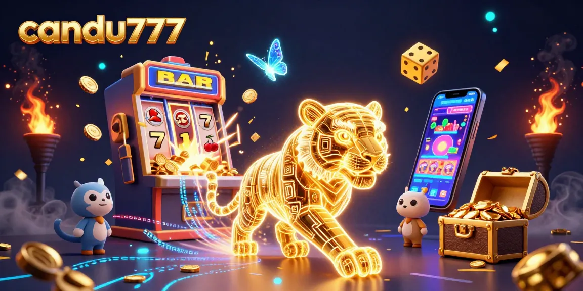 Experience the thrilling slots at candu777, featuring vibrant graphics and jackpot excitement.