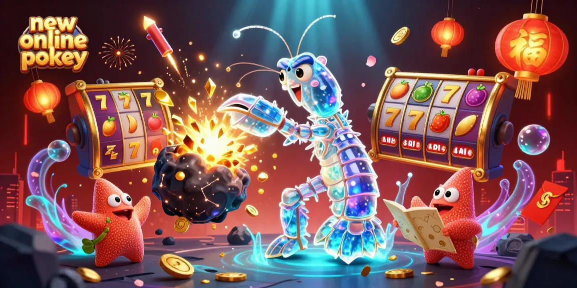 Experience new online pokies with a 3D galactic samurai battling jackpots amidst stunning casino visuals.